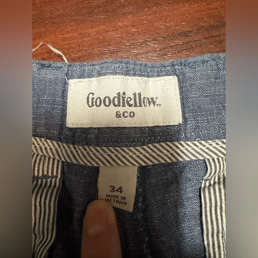 Men's Blue Shorts - Picture 3 of 3